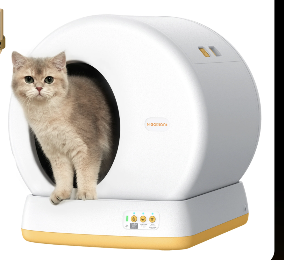 New in Box Meowant WiFi Enabled Self-Cleaning Cat Litter Box - MW-SC01
