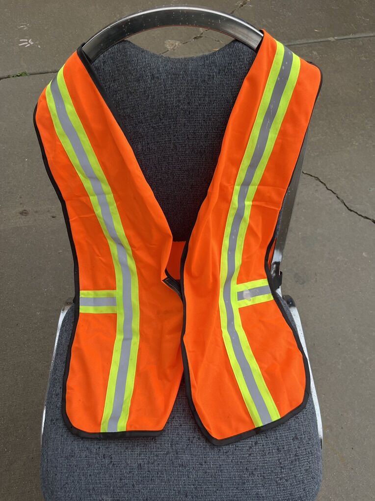 Fluorescent Safety Vest For Traffic