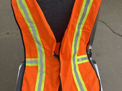 Fluorescent Safety Vest For Traffic