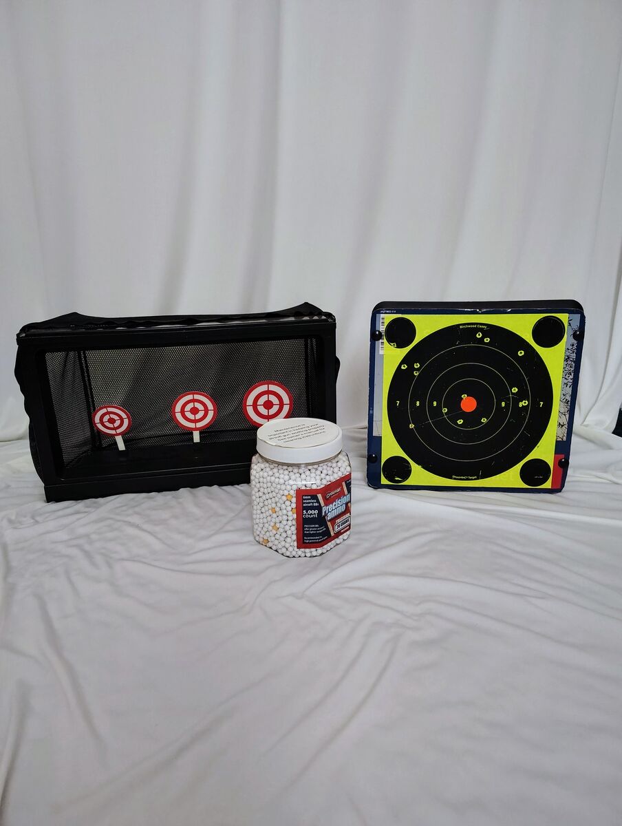 Airsoft Target Set + BBs – Great Condition!