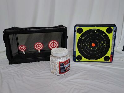 Airsoft Target Set + BBs – Great Condition!