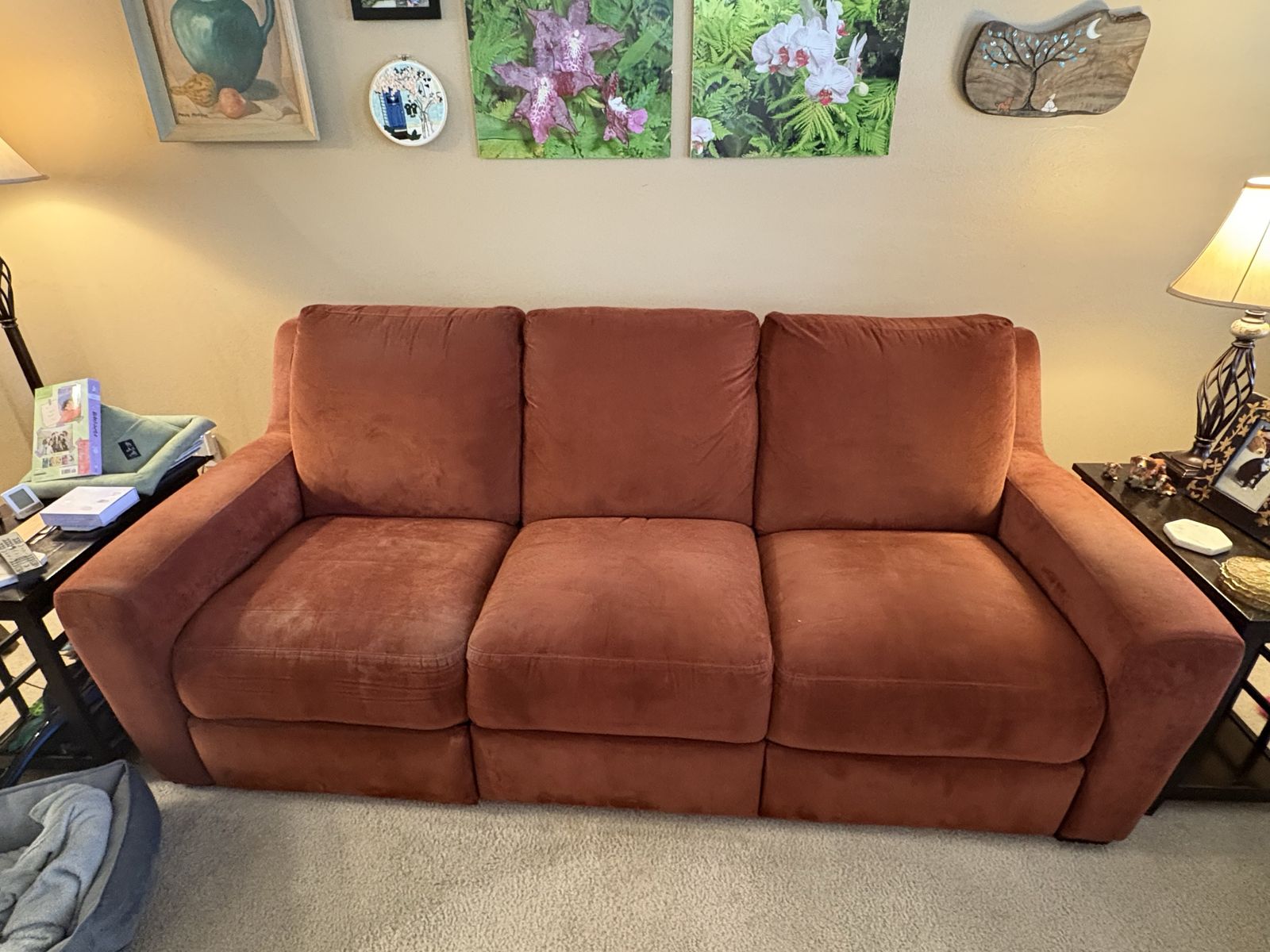 Reclining Sofa - 3-Seater Couch