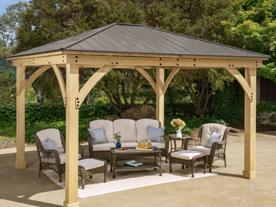 12'X14' Yardistry Meridian Gazebo New In Box