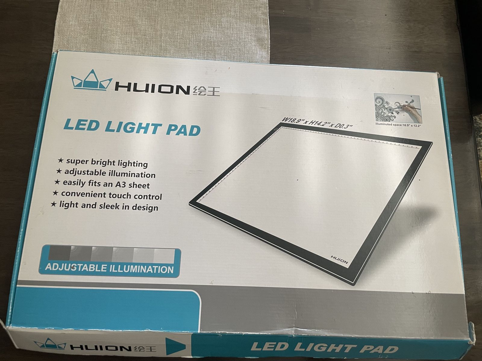 Huion LED light pad
