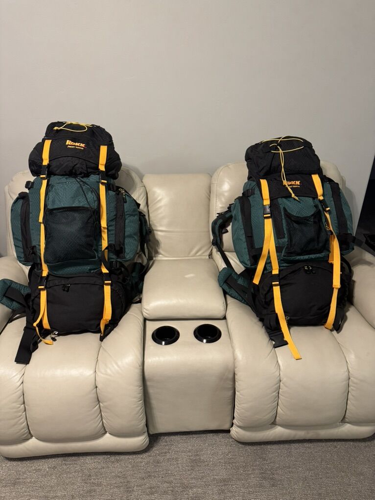 2 ROKK Front Range Backpacks-$65/1 or $115/2
