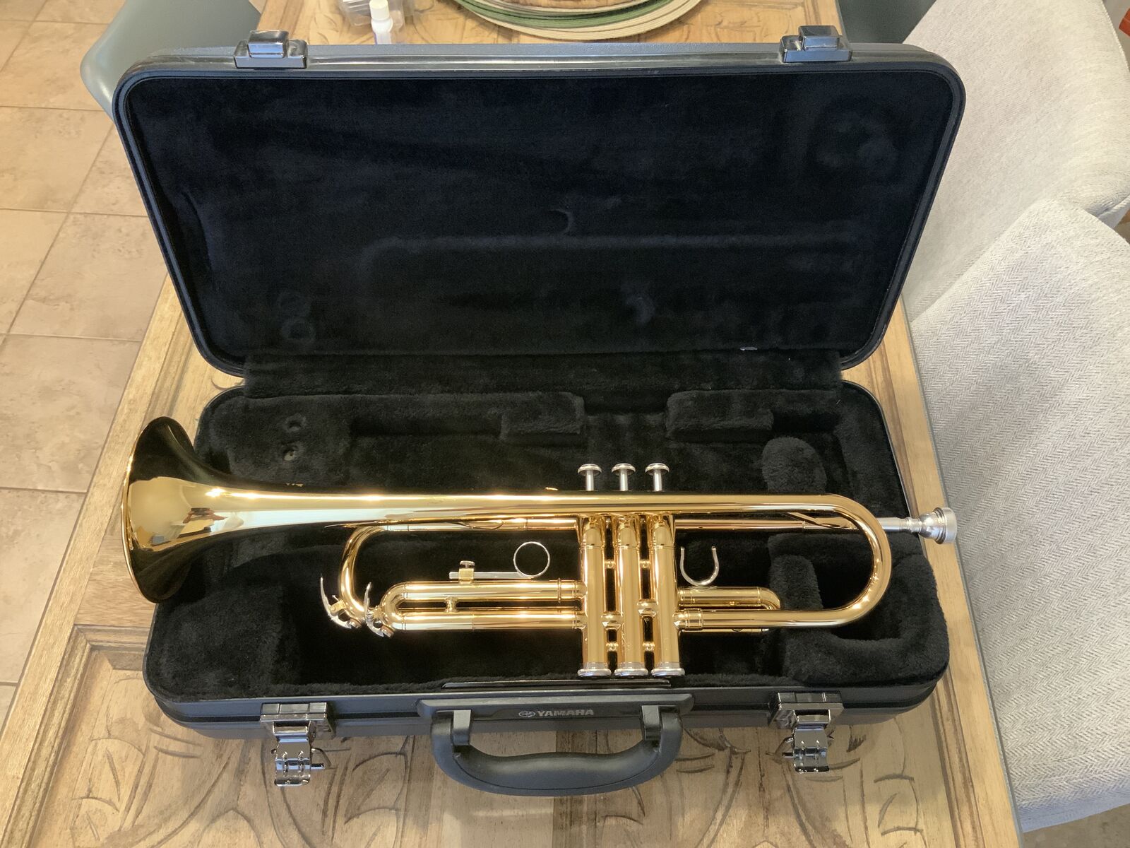 Yamaha YTR-200AD Trumpet-Excellent Condition, Case + Mouthpiece Included