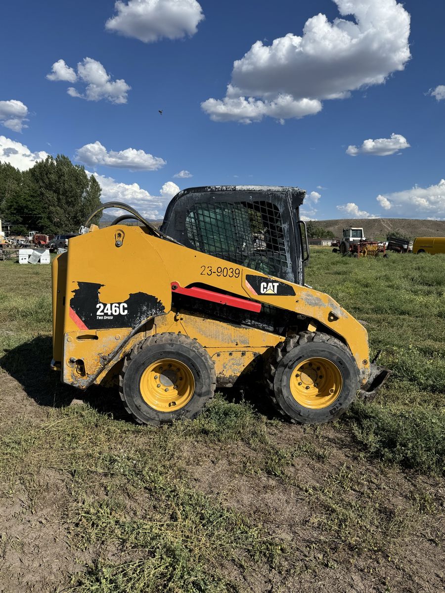 2012 Cat 246C skid steer