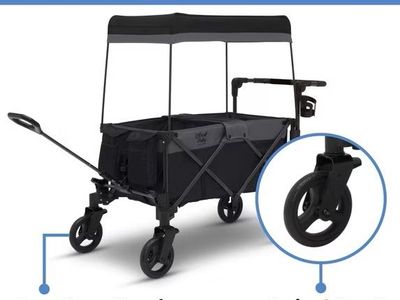 Brand New Little Folks by Delta Children City Wagon Cruiser Stroller, Black