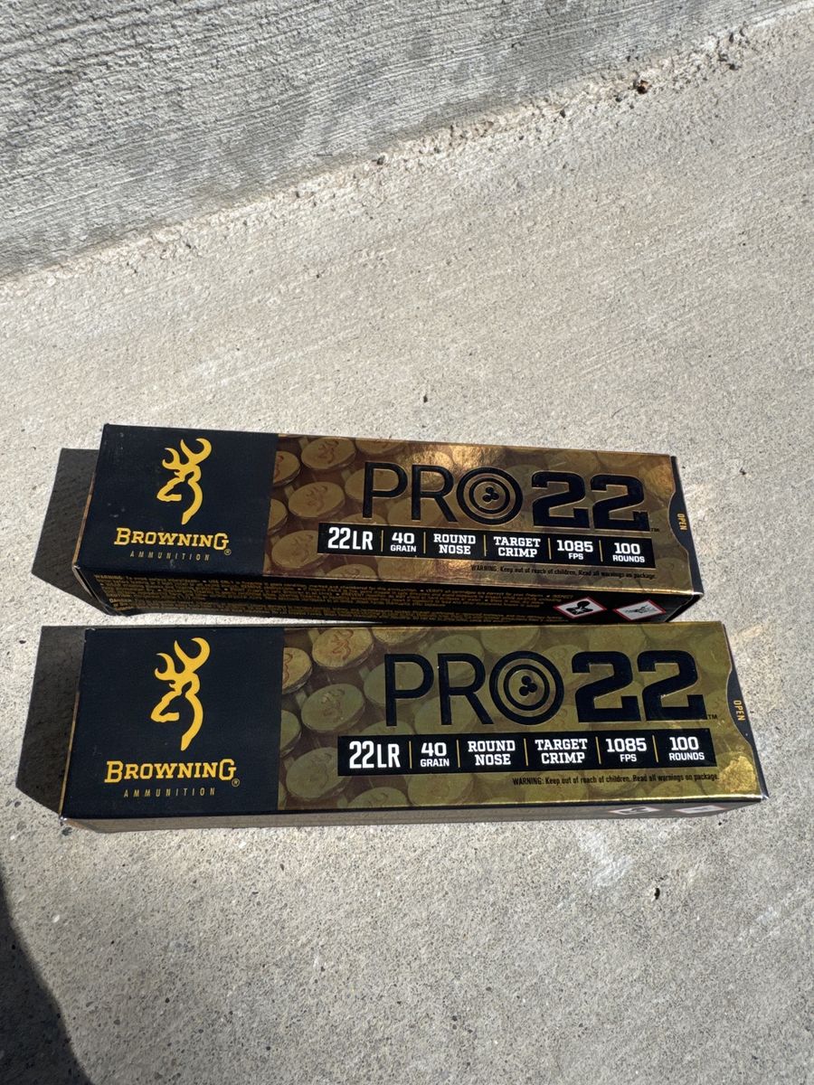 Browning 22lr target ammo
