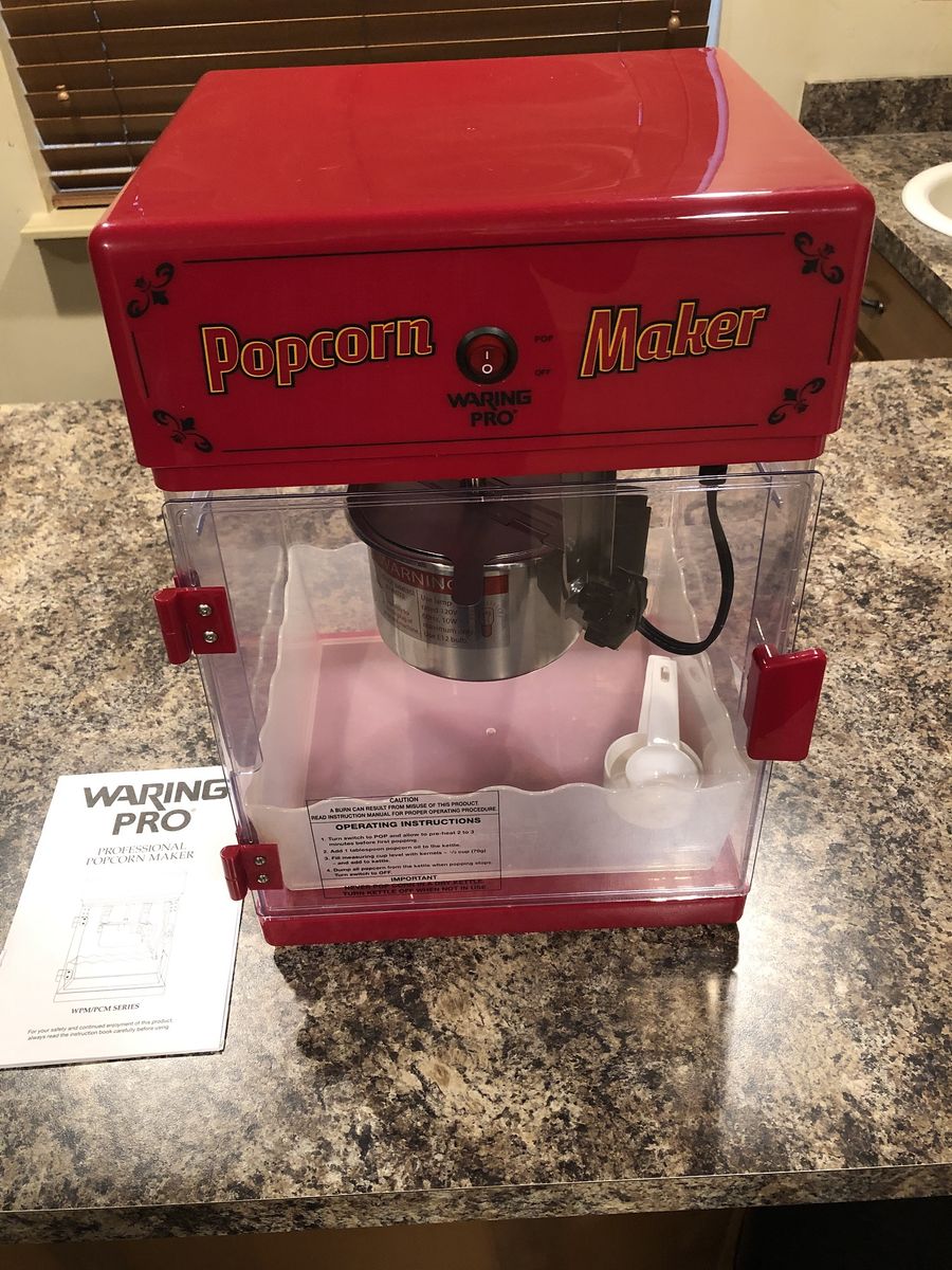 Waring Professional Popcorn Maker - WPM/PCM Series