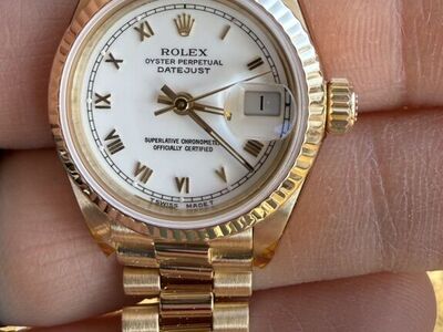 Rolex 69178 President 26mm Watch 18k Gold 1988