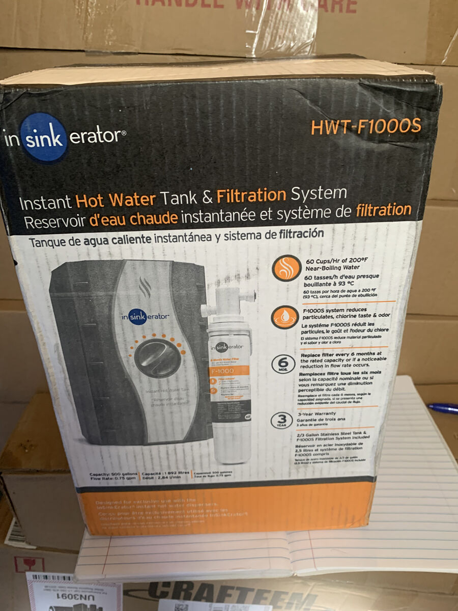 InSinkErator HWT-F1000S Stainless Steel Tank & Filtration System