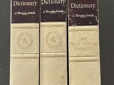 Webster’s Third New International Dictionary