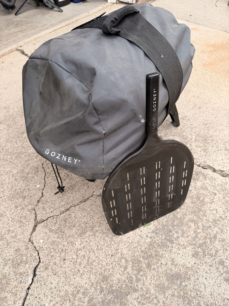 Gozney Roccbox Portable Outdoor Pizza Oven with Cover & Peel - Gas-Fired
