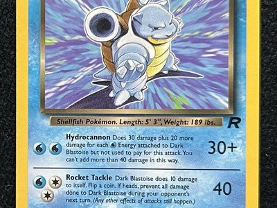 (NM) Dark Blastoise 20/82 - Pokemon Team Rocket