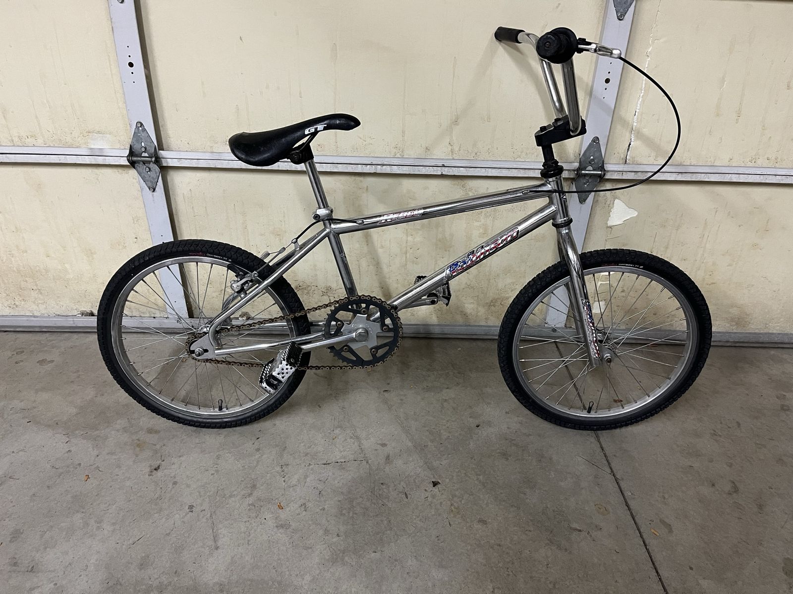 Vintage Robinson BMX Bike Chrome GT