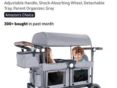 Kinder king folding wagon stroller