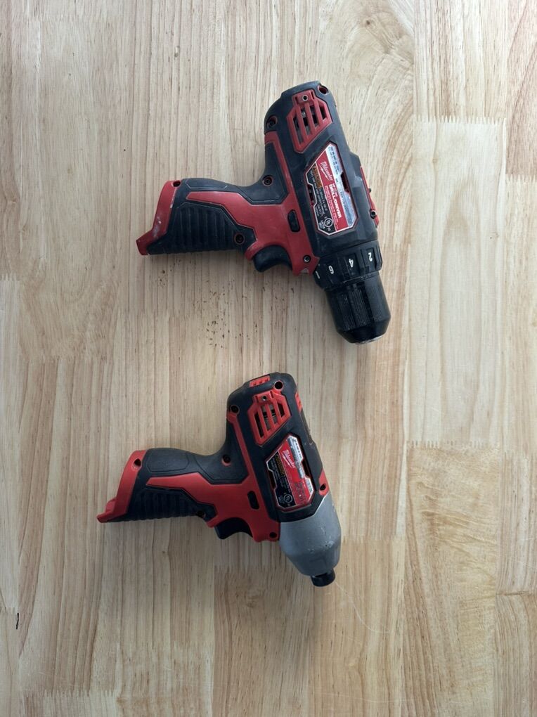 Milwaukee M12 Impact and Drill