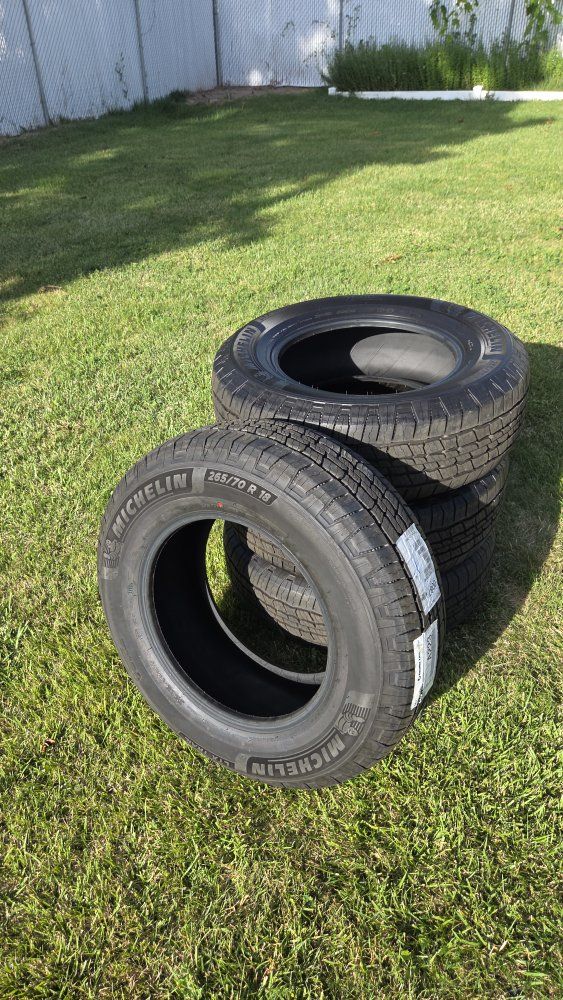 New 265/70r18 Michelin LTX Trail tires