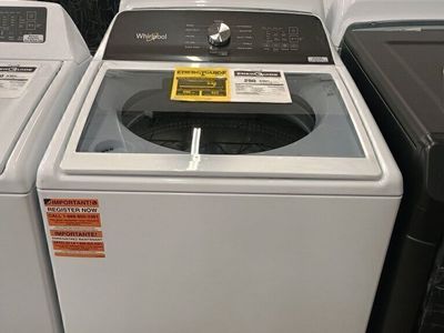 NEW WHIRLPOOL 4.6 C FT TOP LOAD WASHER