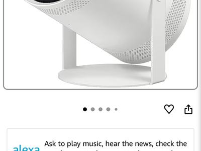 Samsung freestyle projector