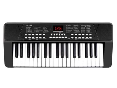 New Piano Keyboard for Beginners, 37 Keys Built-in 1200mA Rechargeable Battery Electronic Piano