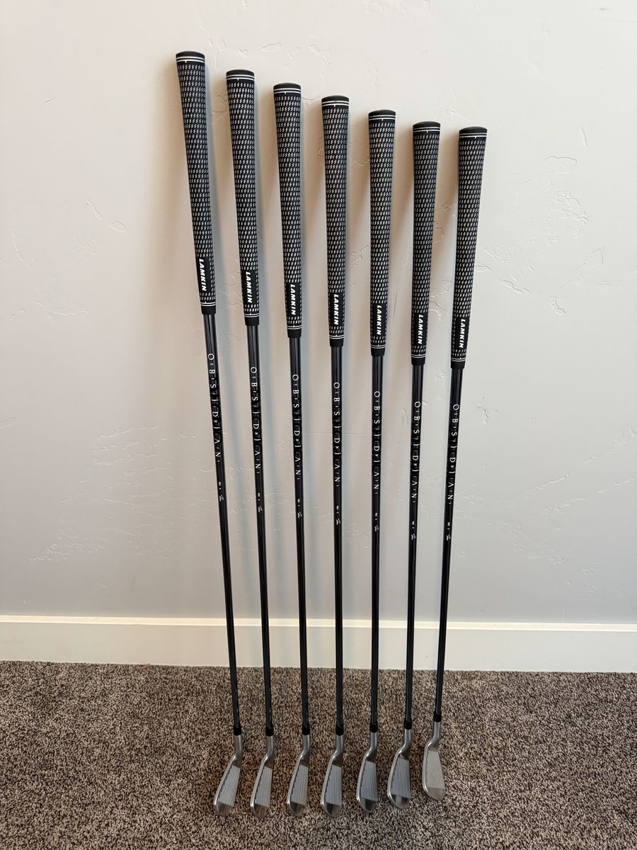 Takomo 301MB Forged Irons PW-4 OBSIDIAN 95G Stiff Shaft Golf