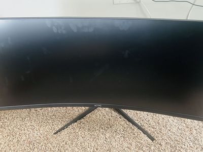 KTC 34-inch H34S66 Ultrawide Curved Gaming Monitor, 165Hz, 1ms, VA Panel, HDR10