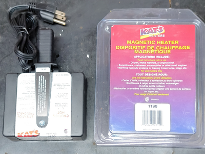 1190 Kat’s Engine Super Heat Magnetic 300 Watt 120VAC Brand New Unopened