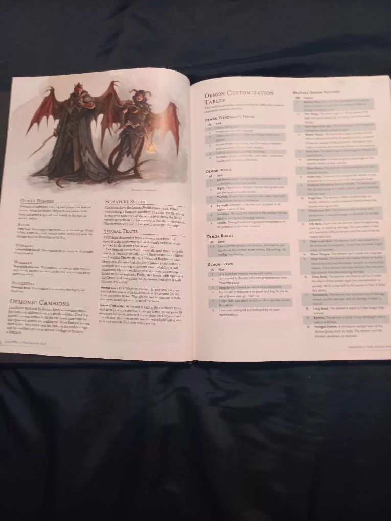 Dungeon and Dragons Mordenkainen's Tome of Foes Collectors edition with foil cover