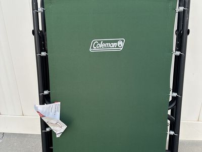 Coleman ComfortSmart Deluxe Camping Cot - Heavy-Duty Steel Frame