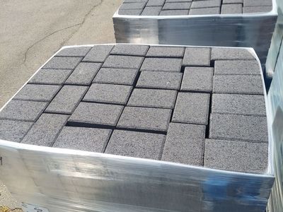 BLACK 6x9 PAVERS
