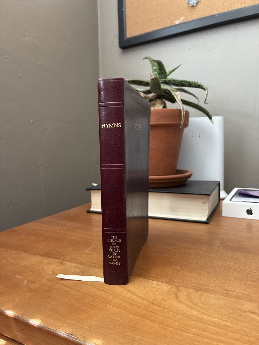 LDS Hymns Custom Leather