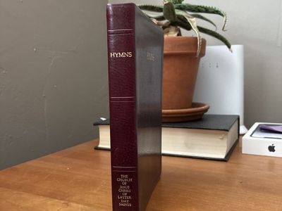 LDS Hymns Custom Leather