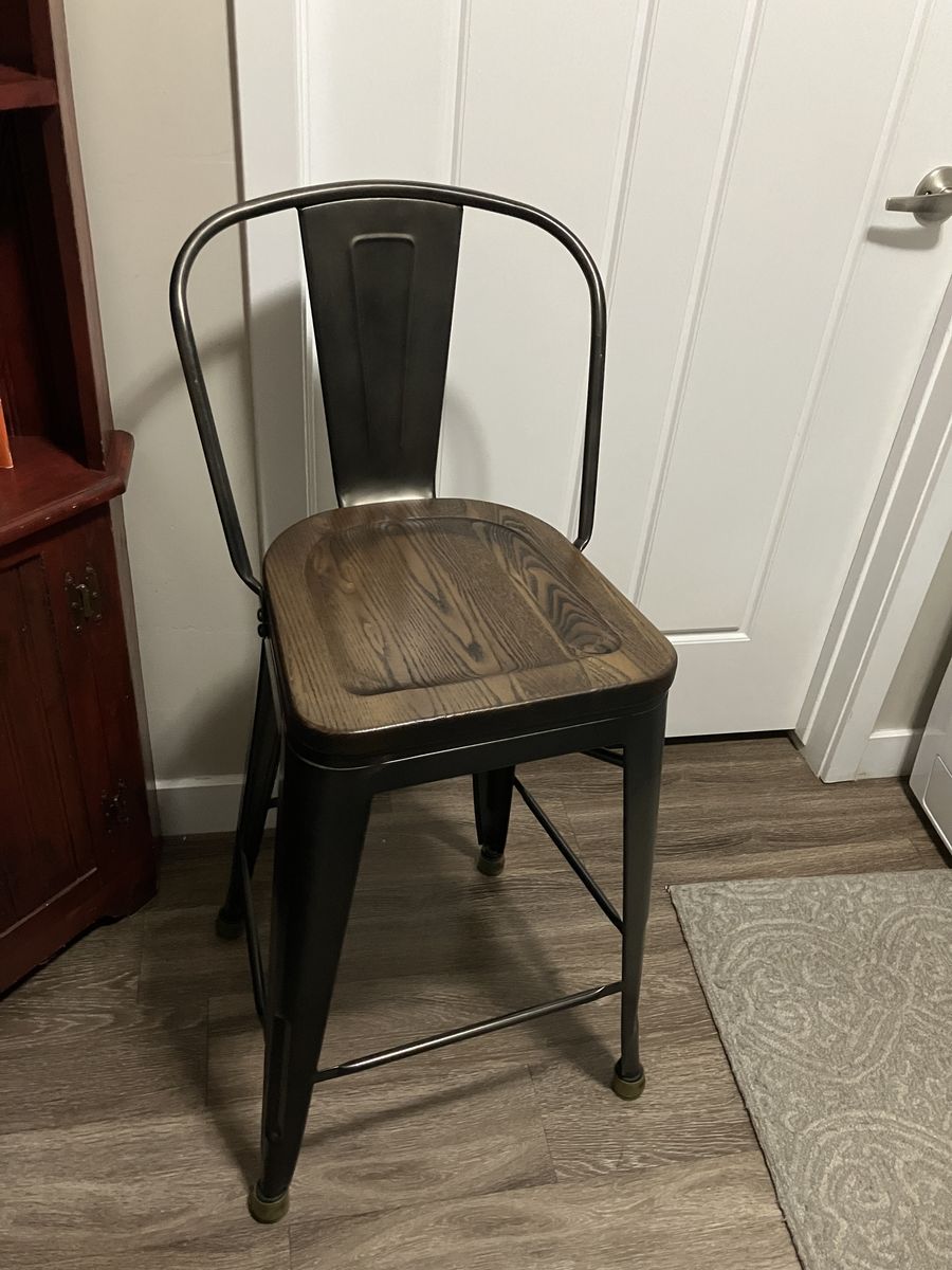 3 Tall Chairs Stools Bench Seats