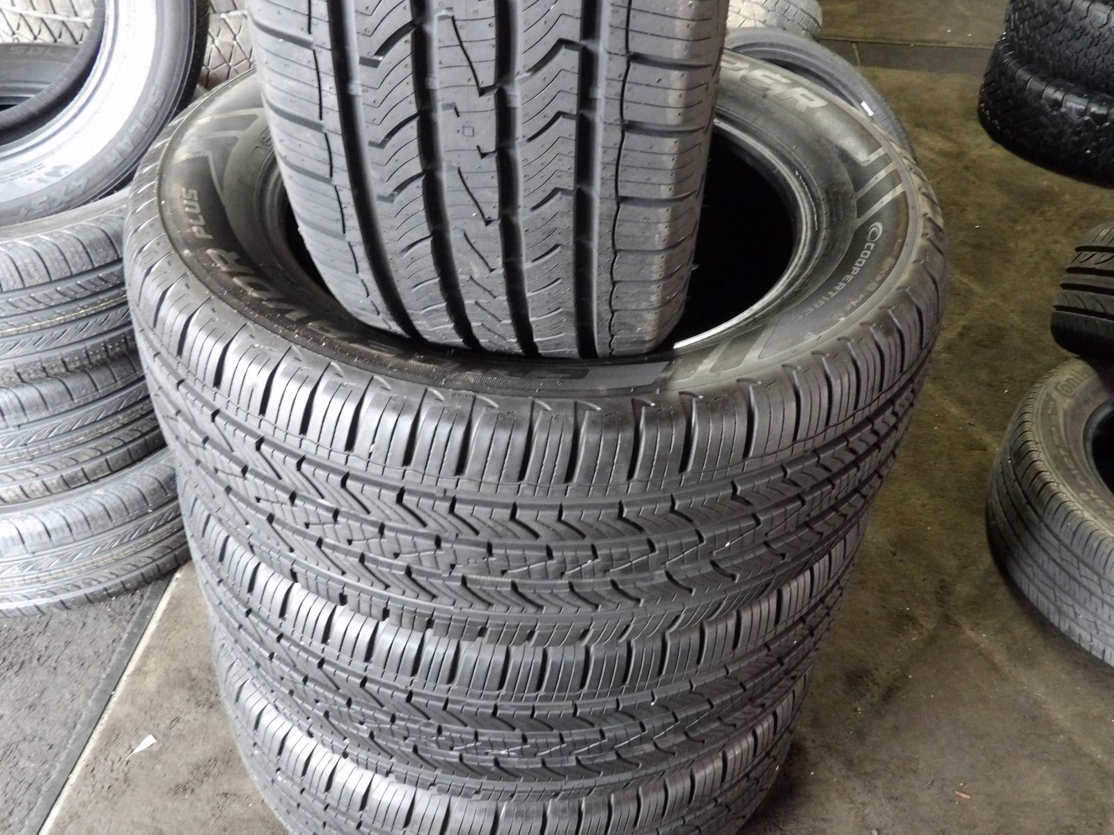 275/55R20 COOPER ENDEAVOR PLUS SET OF TAKE OFFS TIRES