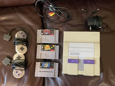 SNES Super Nintendo Entertainment System