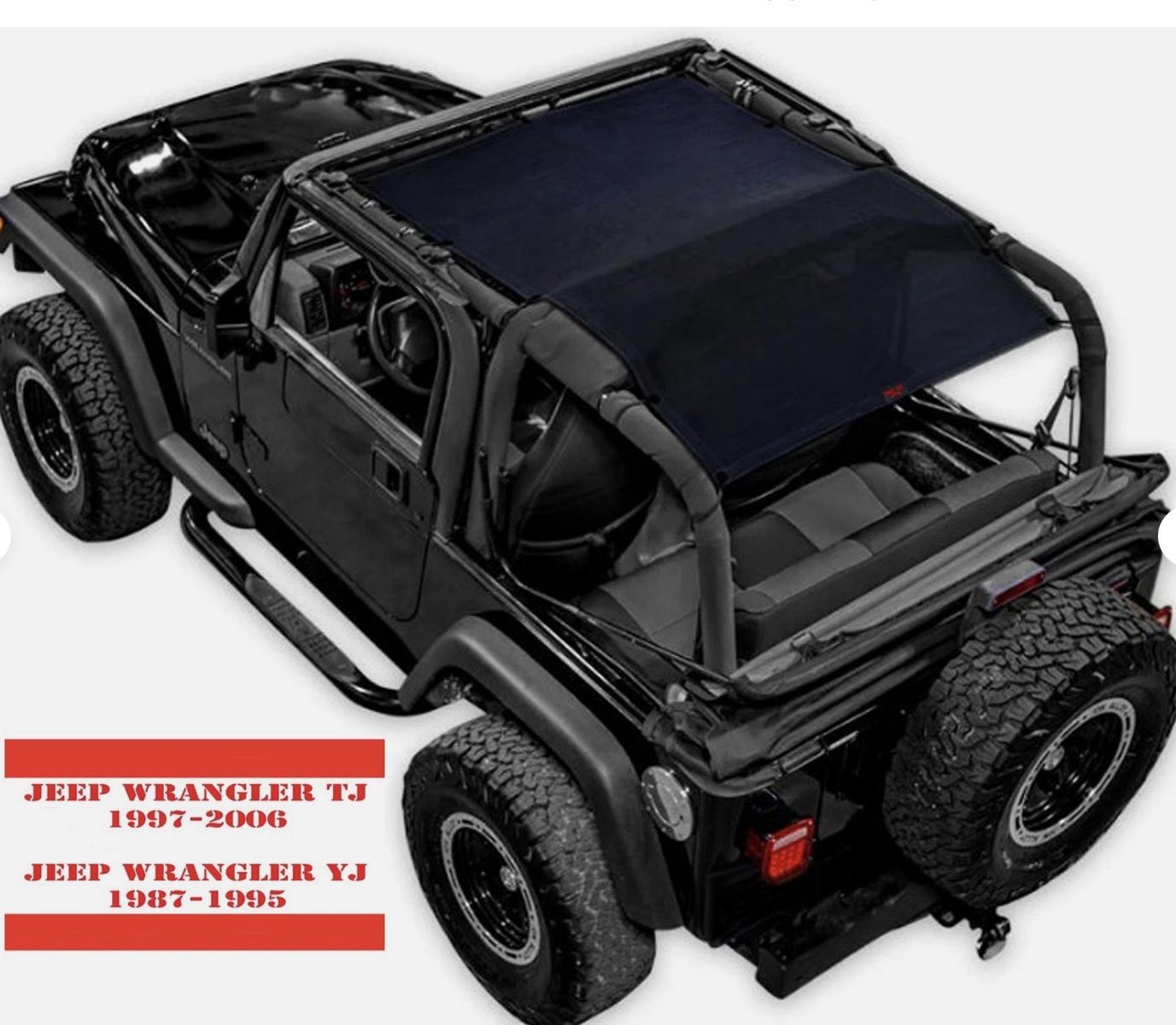 JEEP WRANGLER BIKINI TOP COVER - NEW!