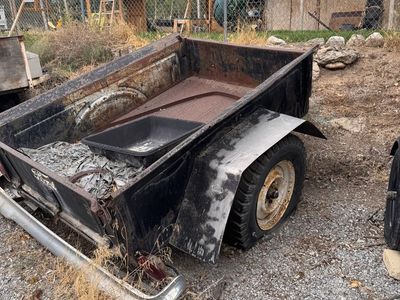 Vintage Custom Ford Pickup Bed Utility Trailer