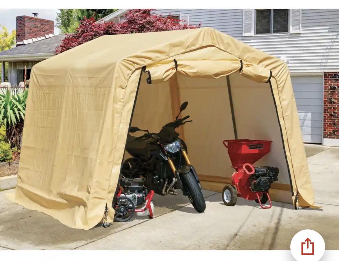 COVERPRO 10' x 10' Portable Shed NEW IN BOX from Harbor Freight