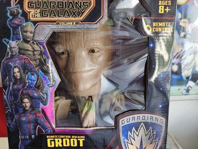Marvel Studios Guardians of the Galaxy Vol. 3 Remote Control Walking Groot Figure Ages 8+