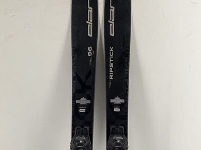 2026 Elan Ripstick 96 Black Edition w/ Elan Attack 11 Demo Bindings