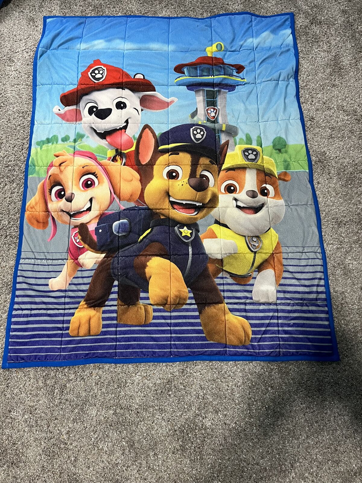 PAW Patrol Kids Weighted Blanket, 4.5lb, 36 x 48, Patrol Buddies