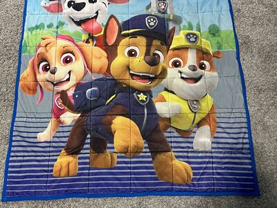 PAW Patrol Kids Weighted Blanket, 4.5lb, 36 x 48, Patrol Buddies