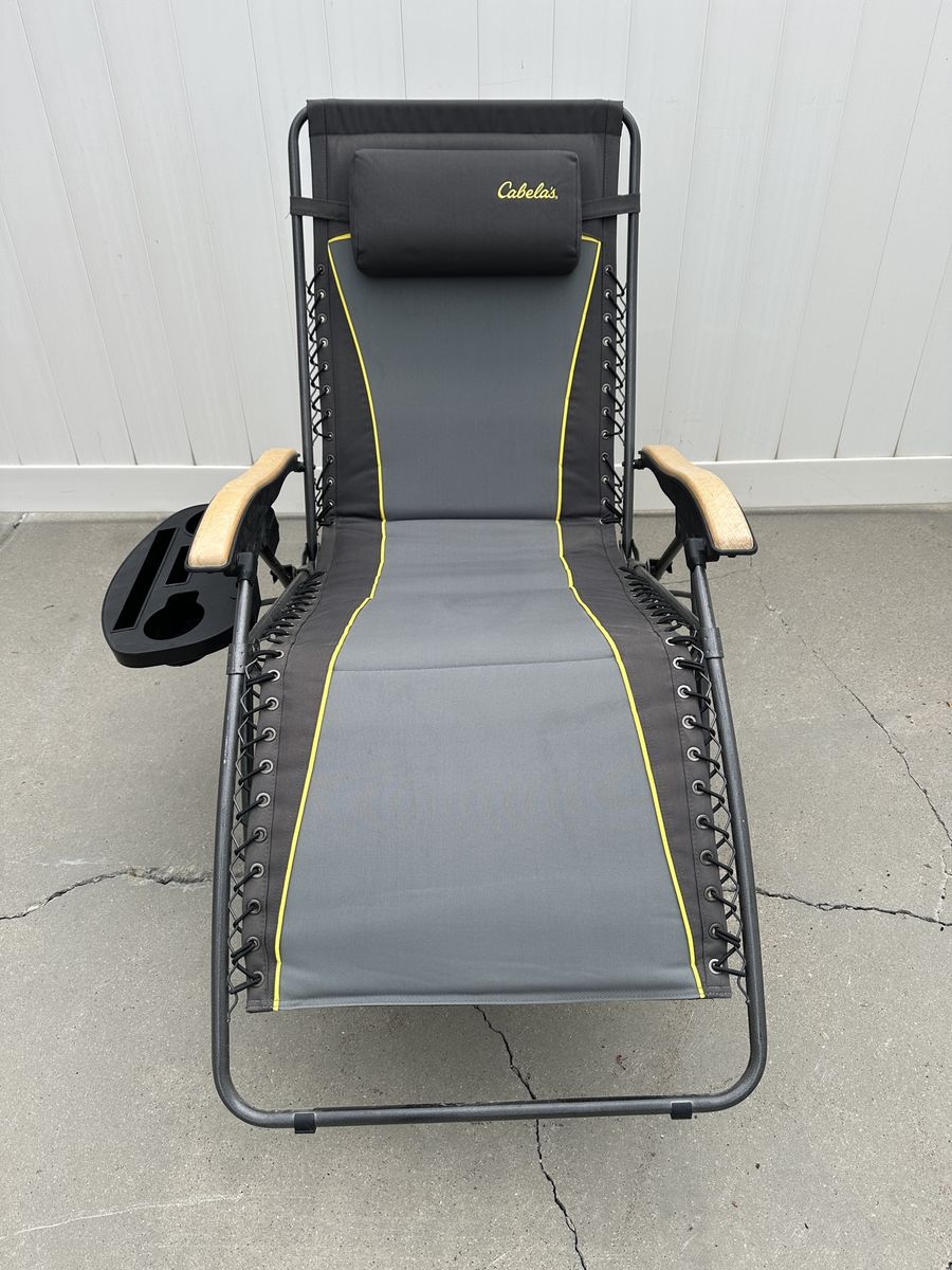 Nice Cabela’s Zero Gravity Lounge Chair & ETC