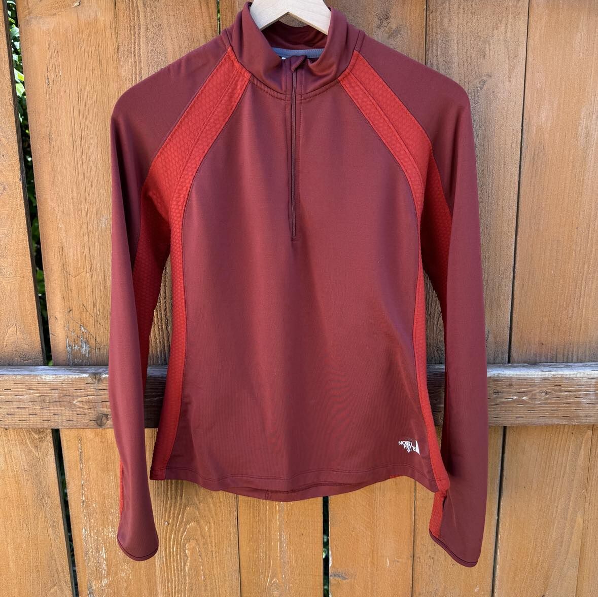 NORTH FACE Flight Series Running Fitness Pullover Top - Womens L - Quarter Zip