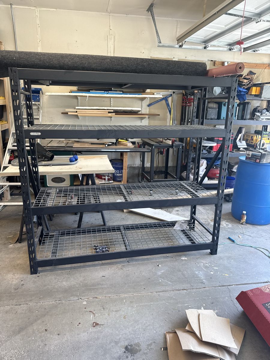Whalen industrial rack