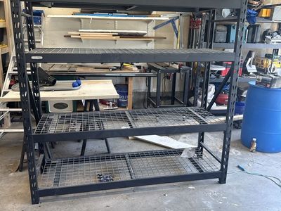 Whalen industrial rack