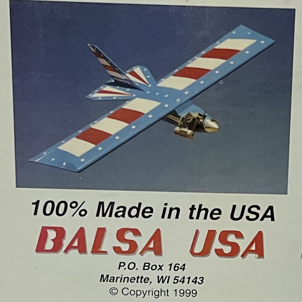 Balsa USA "The Scrapper" kit NIB