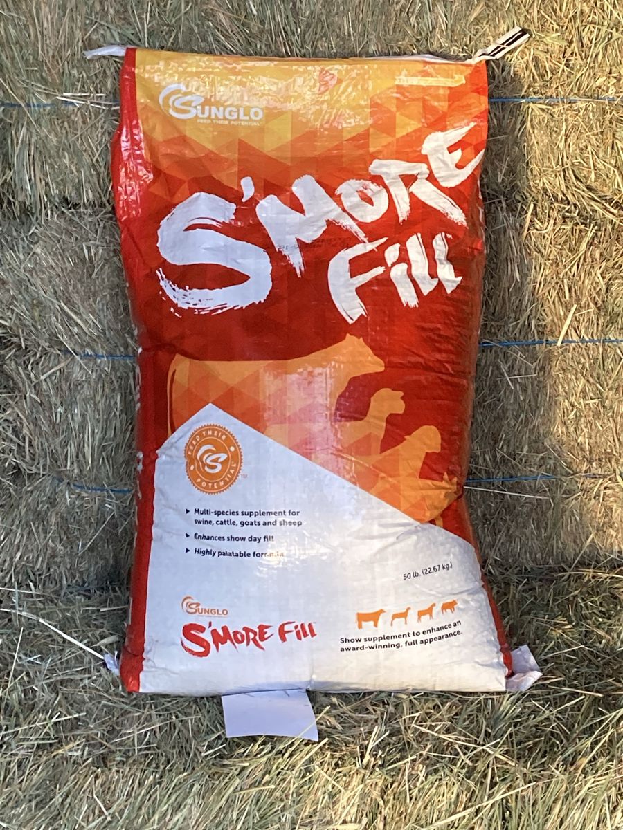 Sunglo S'more Fill 50lb Multi-Species Livestock Supplement for Swine, Cattle, Goats, Sheep